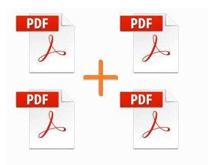 多份PDF文件合并图