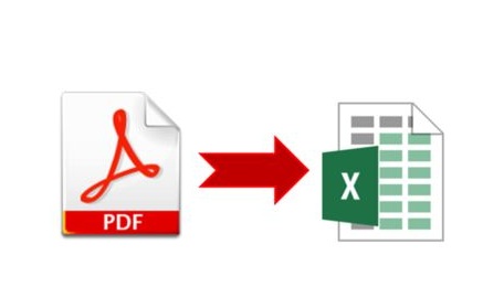 pdf转换成Excel表格图